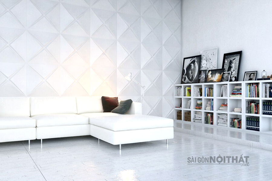 Các mẫu thiết kế dùng tấm 3D đẹp và độc đáo bậc nhất