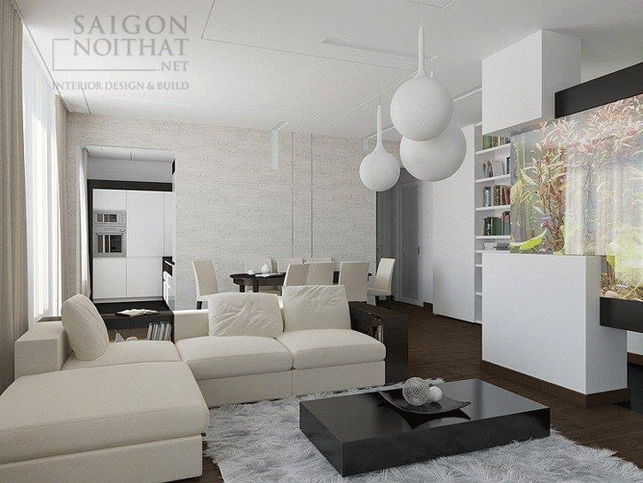 Việc thiết kế nội thất cho những căn hộ c&oacute; diện t&iacute;ch nhỏ lu&ocirc;n phải tu&acirc;n theo một số ti&ecirc;u chuẩn nhất định để tạo n&ecirc;n một tổng thể ho&agrave;n chỉnh, ấn tượng