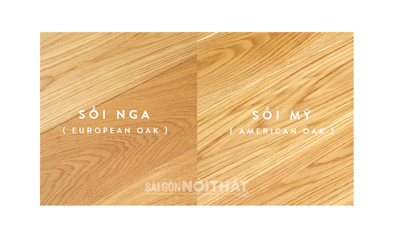TỦ BẾP GỖ SỒI NGA